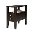 thumbnail image 1 of 24" Composite Wood Side Table / Game Room Accessory / Dark Finish, 1 of 2