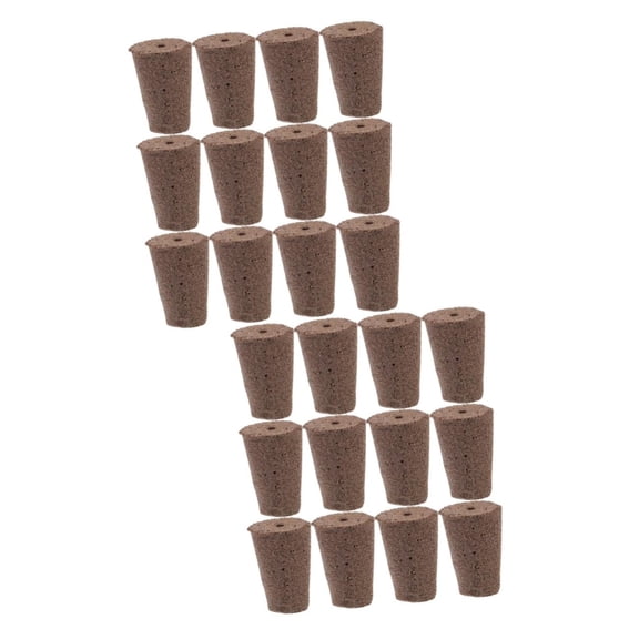 24 Compressed Soilless Culture Blocks, Clean Gardening, Plant Growth, Transplanting, High Water Retention, Aeration