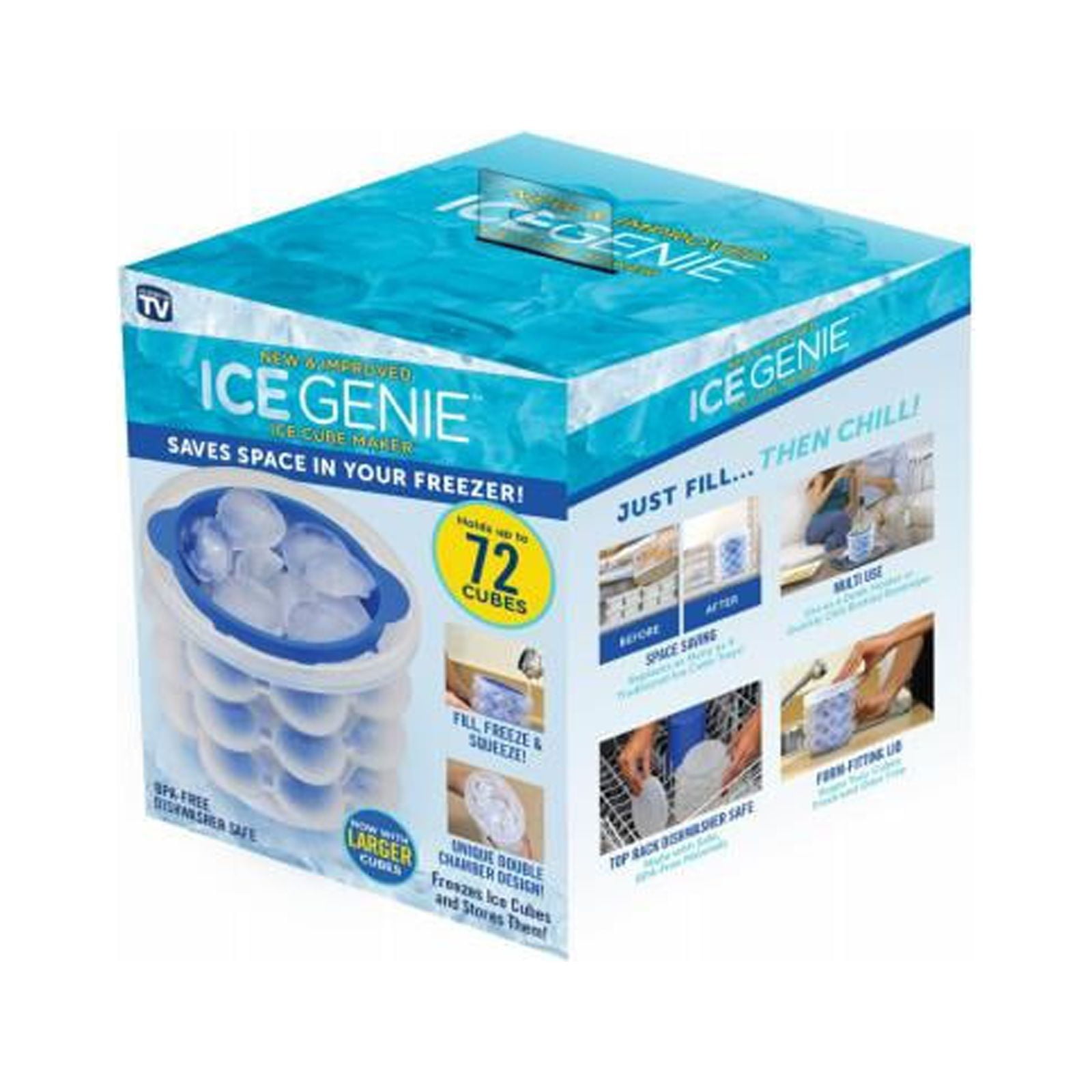 24 Cube Ice Genie Ice Maker in Blue