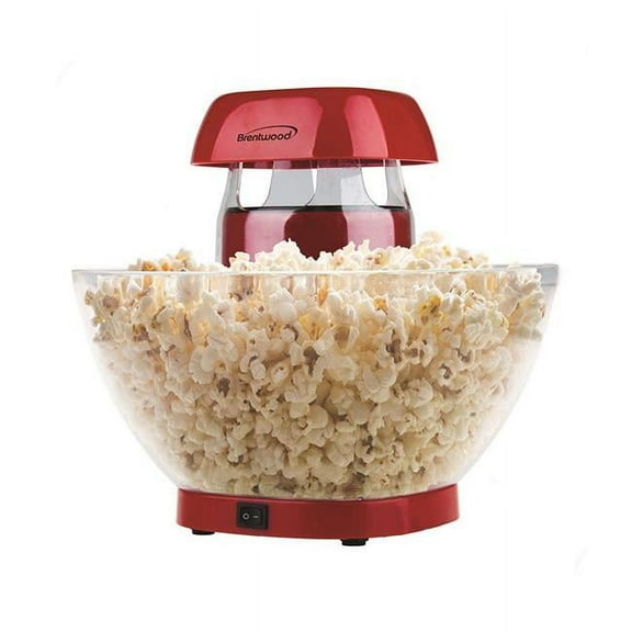 24 Cup Hot Air Popcorn Maker, Red