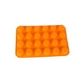 thumbnail image 1 of 24 Cups Silicone Muffin Pan Mini Cupcake Pan, Nonstick Food Grade Silicone Baking Pan 1 Pack (Orange), 1 of 3
