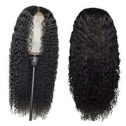 24 Curly Hair Lace Wig Curly Hair Human Wig 360 Non-Stick Lace Front Wig