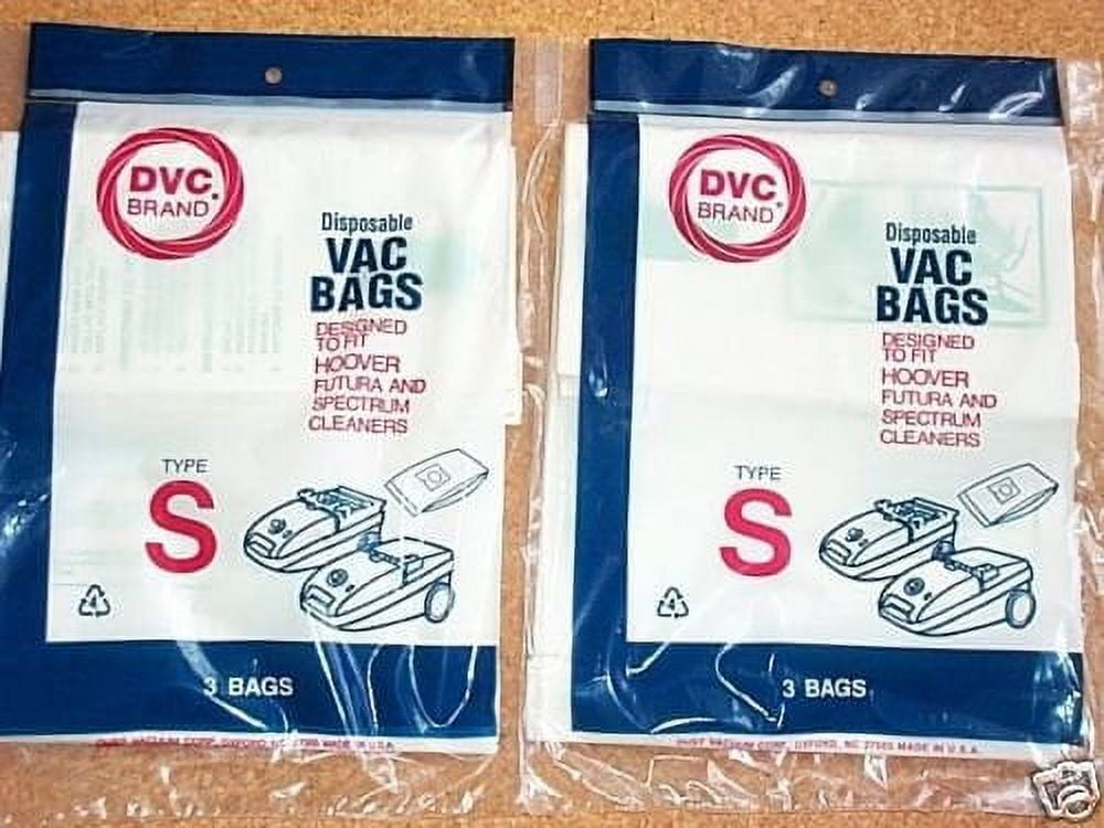 24 DESIGNED TO FIT HOOVER S CANISTER VACUUM BAGS