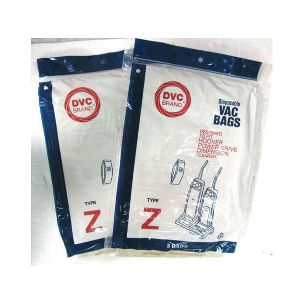 24 DESIGNED TO FIT HOOVER Z UPRIGHT VACUUM BAGS