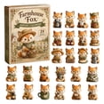 thumbnail image 1 of 24-Day Animals Advent Calendar , Christmas Countdown Calendar with 24 Pieces 2D Acrylic Cute Ornament, Uniquee Christmas Tree Decorations for Xmas Halloween Animals Lover, Holiday Decor Gift, 1 of 3