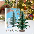 thumbnail image 1 of 24 Day Christmas Countdown DIY Wooden Advent Calendar with 36 Ornaments for Festive Decorations and Holiday Cheer, 1 of 5