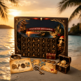 thumbnail image 1 of 24-Day Mystery Adventure Advent Calendar, 24 Days Interactive Clue Countdown Box, Escape Room Style Puzzle Story Game, Christmas Collectible Gift for Adventure Seekers (Treasure Hunt), 1 of 4
