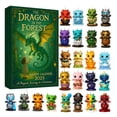 thumbnail image 1 of 24 Days * the Dragon in the Forest Advent Calendar 2025, Dragon Baby Advent Calendar 2025, Christmas Countdown with 24 Unique Dragon Baby Christmas Tree Flat Decorations for Festive Fun, 1 of 6