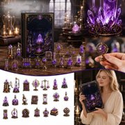 24 Days Of Alchemy Crystal Alchemist Collectible Countdown Calendar 2026, Advent Calendar With 24Pc Parts