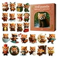 thumbnail image 1 of 24 Days Red Panda Christmas Advent Calendar 2024 Countdown with Acrylic Figures for Kids & Adults, Festive Birthday Surprise Box, 1 of 6