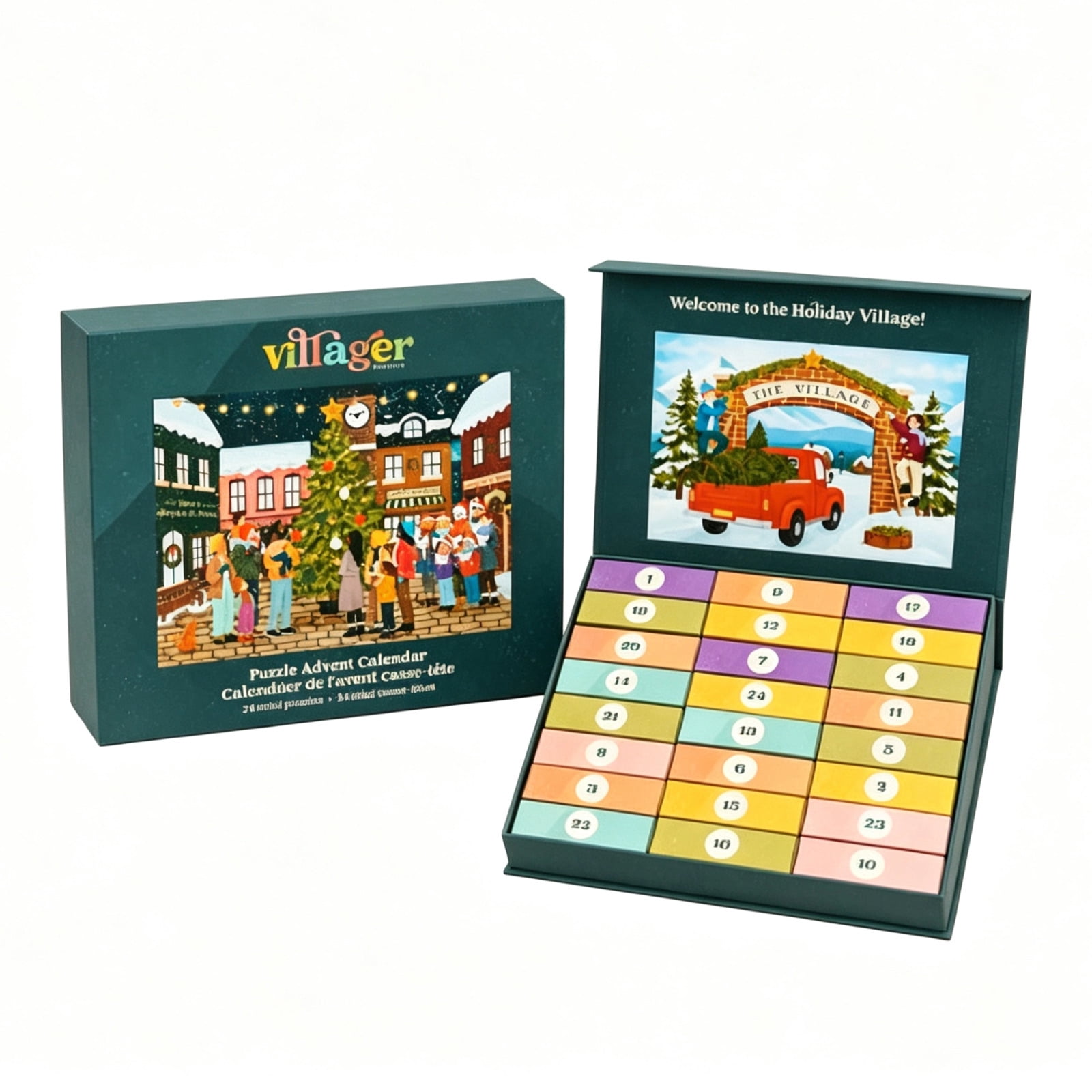 24 Days of Cozy Christmas Puzzle Advent Calendar 2026, Daily Mini ...