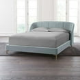thumbnail image 1 of 24" Deep Pockets - Twin-XL Fitted Sheet with 2 Pillowcases 1000-TC Egypt Cotton 3-PC Set - Light Grey, 1 of 7