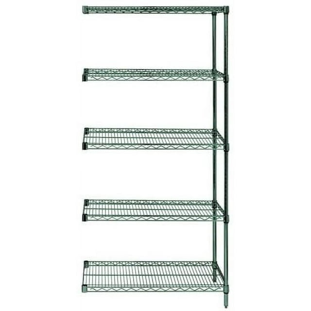 24" Deep x 42" Wide x 63" High 5 Tier Freezer Add-On Shelving Unit