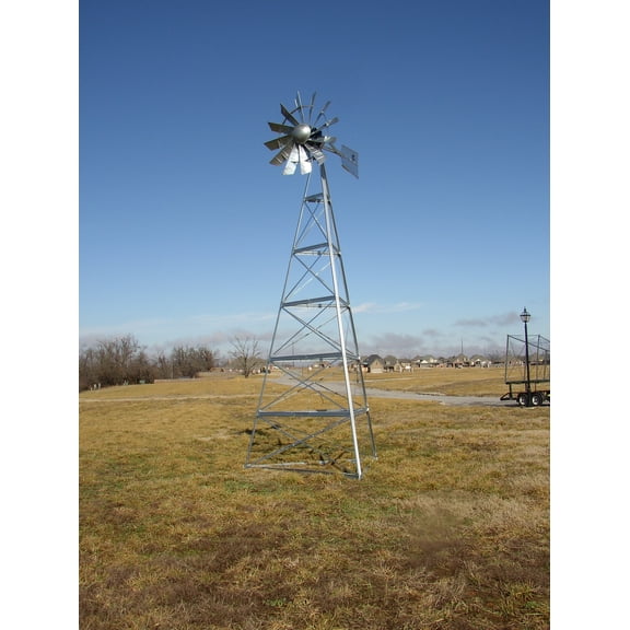 24' Deluxe 3-Legged Windmill Aeration System