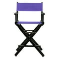 thumbnail image 1 of "24" Director's Chair Black Frame-Purple Canvas", 1 of 3