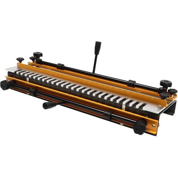 24" Dovetail Jig Woodworking Dovetail Jig High Precision Template Kit with Dovetail Milling Cutter Manual Dovetail Jig Machine Dovetail Jig for Woodworking