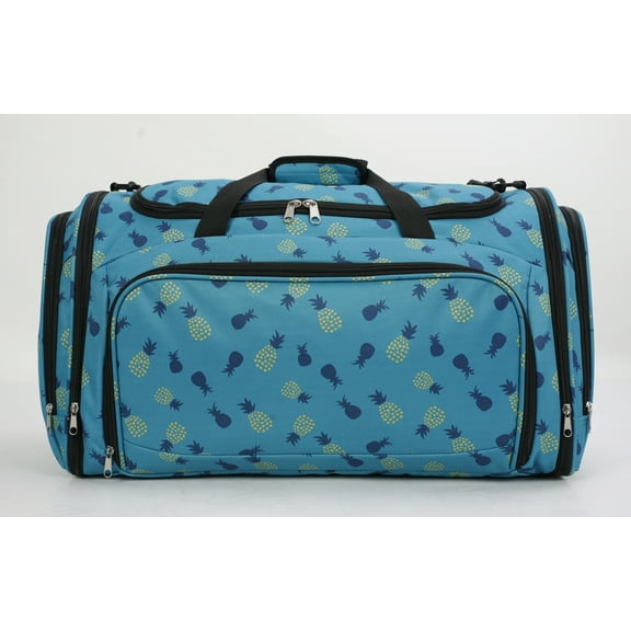 24" Duffel Bag Luggage, Hawaiian Pineapple Print