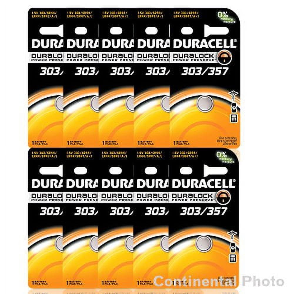 MSC Duracell 00041333661285 SR44 Drop Indicator Battery, Quantity: Each