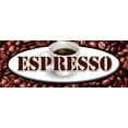 thumbnail image 1 of 24" ESPRESSO DECAL sticker coffee shop cafe beans, 1 of 1