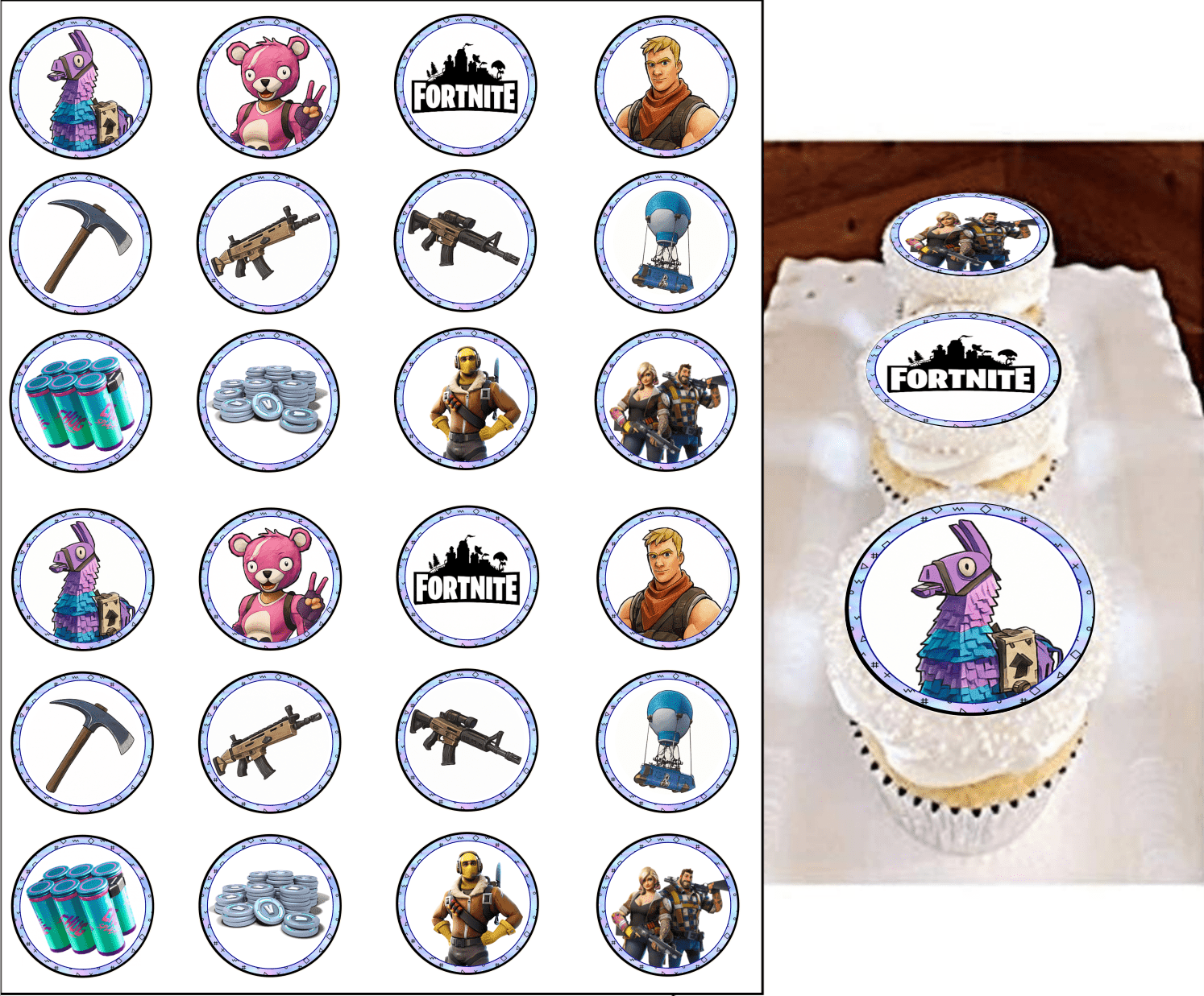 fortnite-cupcake-toppers