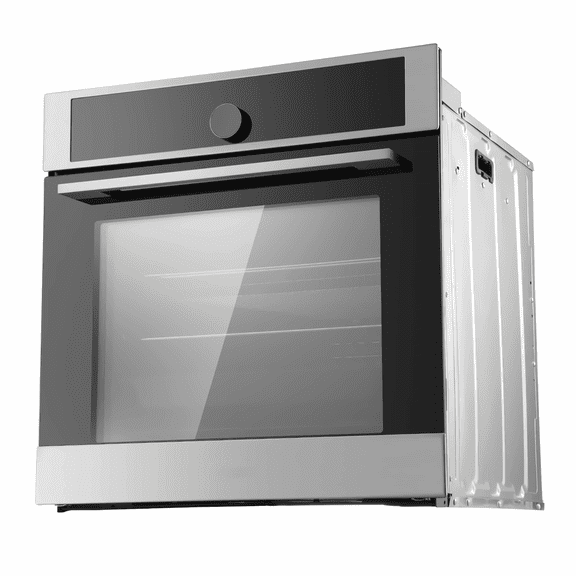 24" Electric Wall Oven, 2.68 Cu.Ft Built-in Oven with 16 Cooking Functions, 3150W Convection Oven with Timer & Self Clean, Baking Rack & Tray for Kitchen