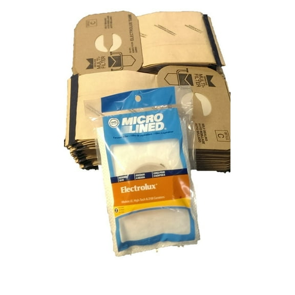 24 Electrolux C Bags & 2 After Filters for Electrolux Canister Vacuums