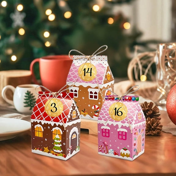 24 Empty Advent Calendar To Fill Diy Advent Calendar 24 Days Countdown Xmas For Xmas Holiday Event & Party Easy To Use