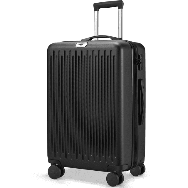 "Suitour 24"" Hard Shell Expandable Checked Luggage Suitcase with TSA