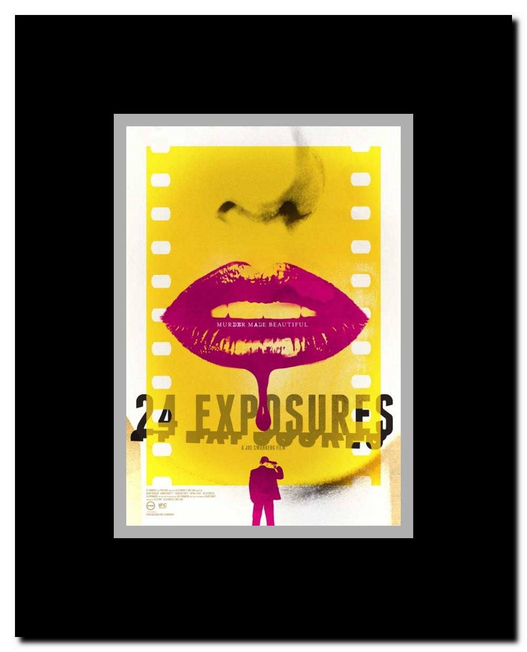 24 Exposures Framed Movie Poster