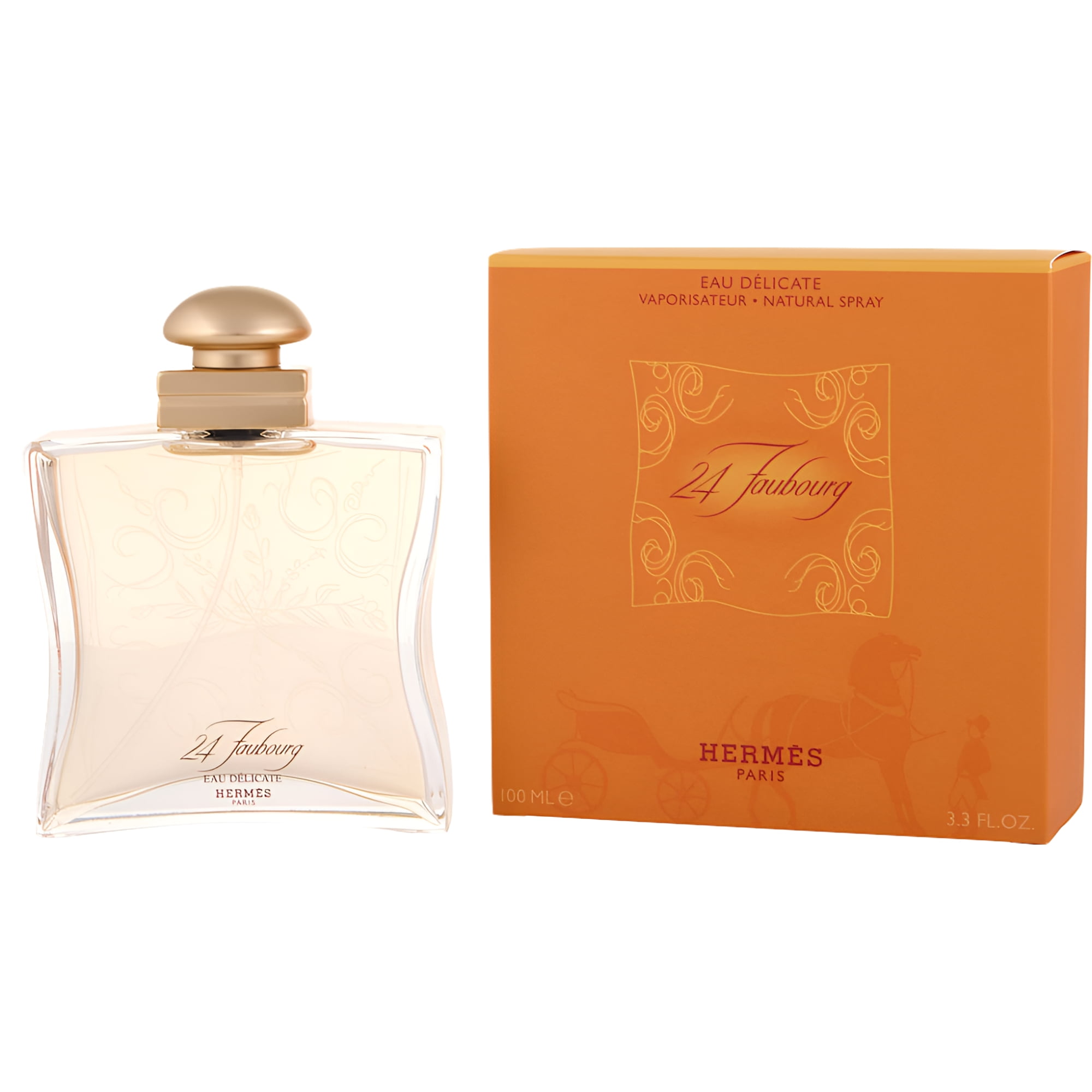 Hermes 24 Faubourg for Women - Delicate Eau Spray, 3.3 oz