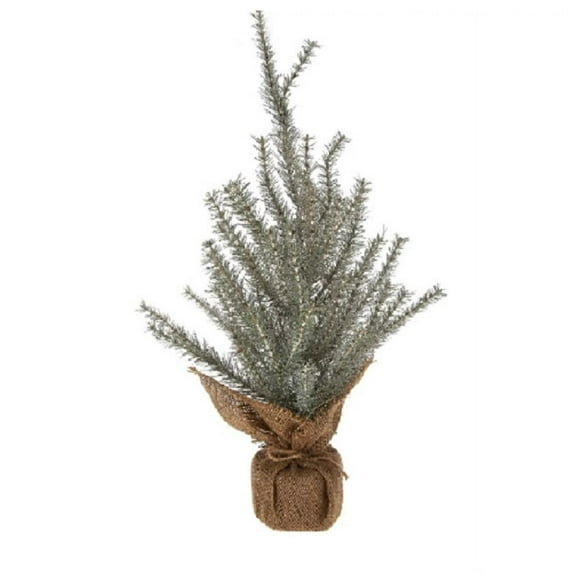 24" Faux Glitter Tree w/ Burlap Base by Ellen DeGeneres