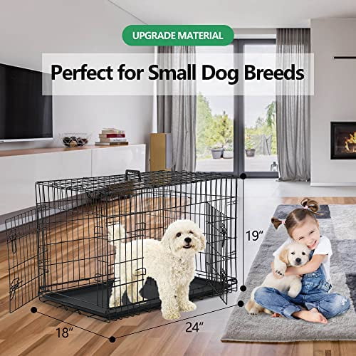 Beautiful view of Double Locking Dog Crate Door System