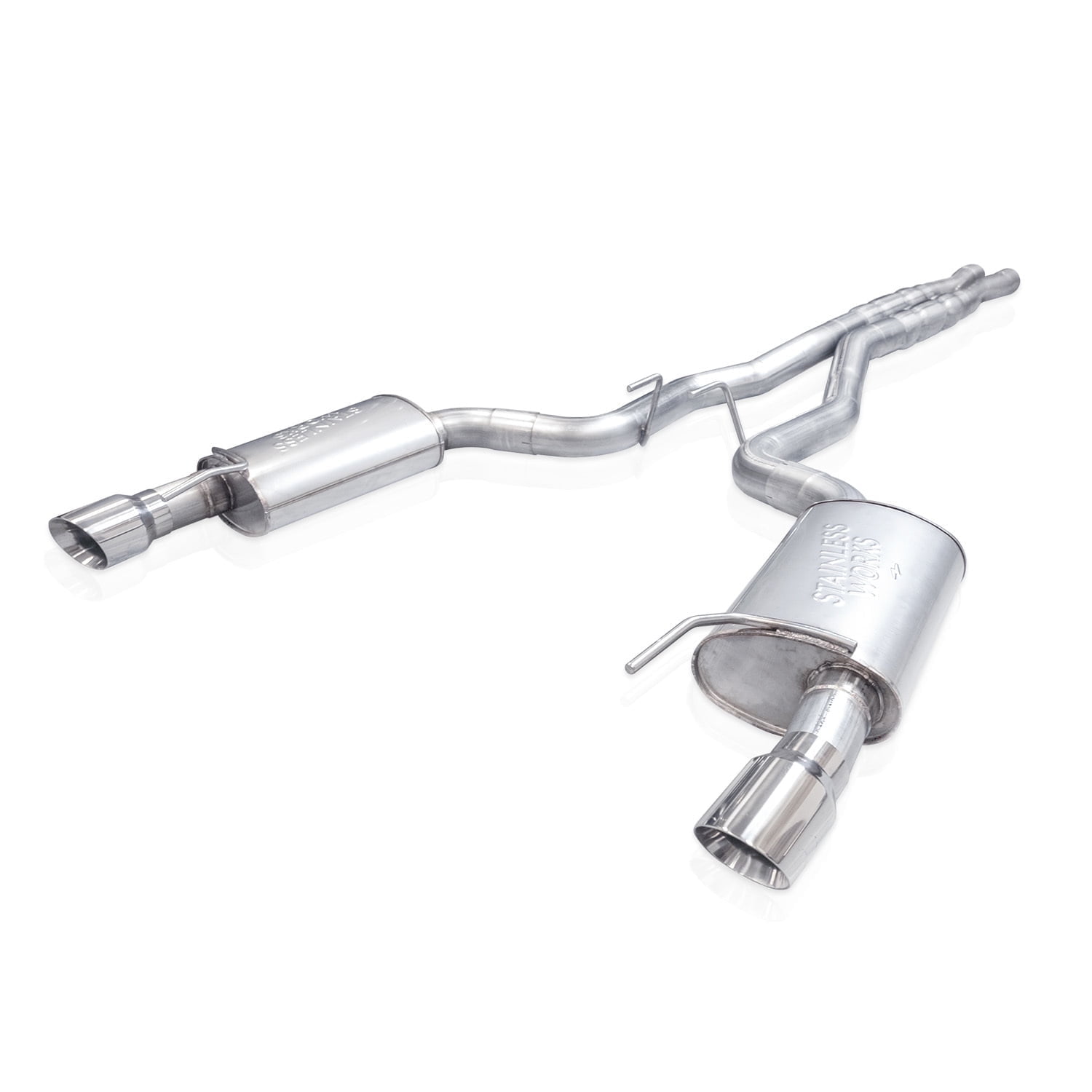 Roush Performance 421837 Axle-Back Exhaust Kit 15-21 Mustang V6/I4 Roush Performance 421837 Axle-Back Exhaust Kit 15-21 Mustang V6/I4