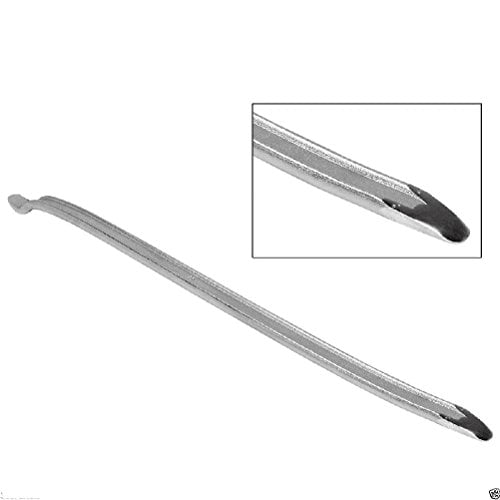 16 Inch Curved Tire Iron – Motorcycle Tire Tool For Easier Tire Changes, Less Pinching, Cold Forged Steel