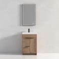 thumbnail image 1 of Blossom Positano 24" Floating Vanity | Matte White | Acrylic Sink | Soft-Close Drawer | Wall Mounted, 1 of 15