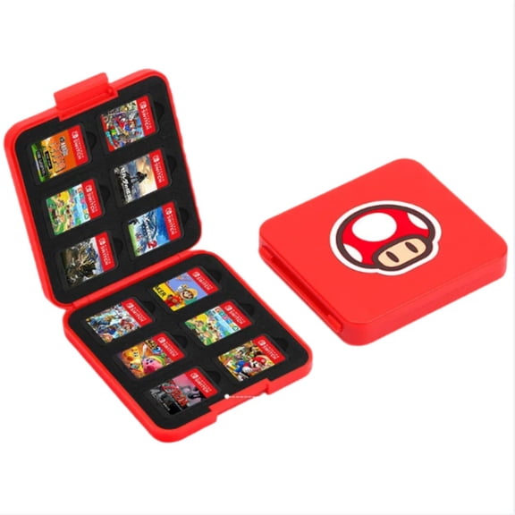 24 Game Card Case ForNintendo Switch 2 OLED Lite, Hard EVA Storage Holder Organizer Box Portable Travel