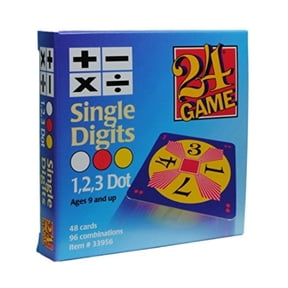 24 Game: Single Digits (48 Cards)