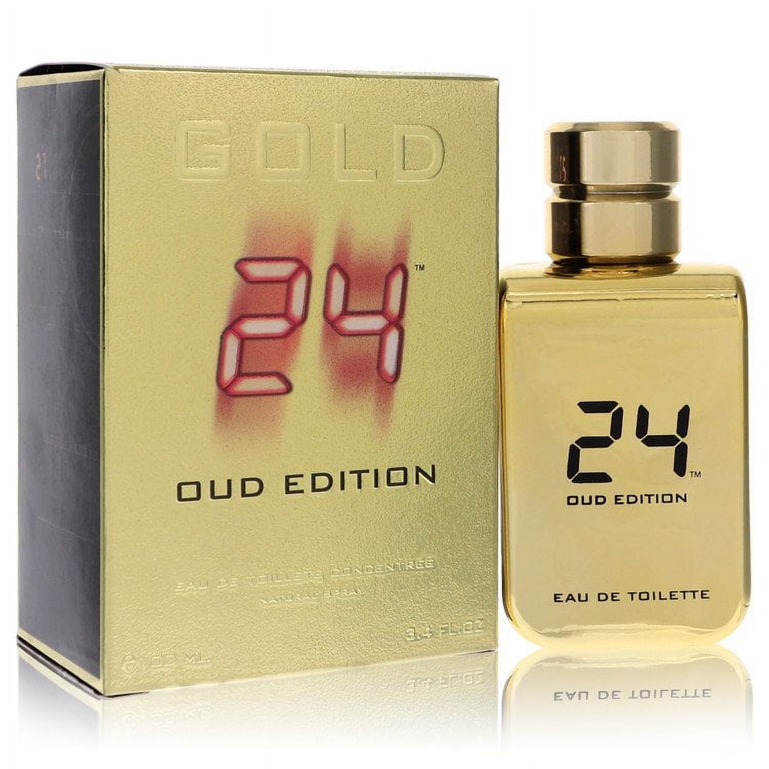 24 Gold Oud Edition by ScentStory Eau De Toilette Concentree Spray Unisex 3.4 oz for Men Walmart