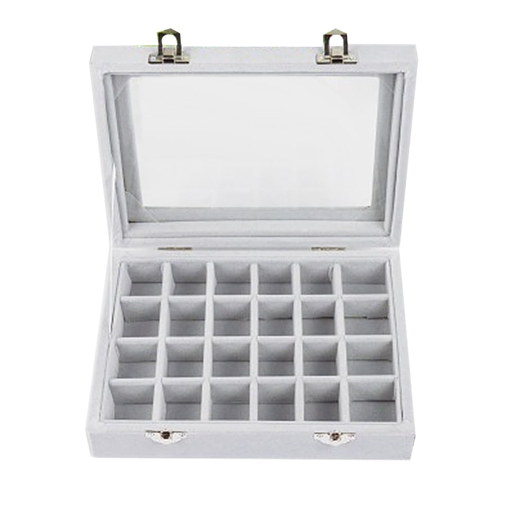 Supply Earring Storage Box Jewelry Box Barrettes Stud Earrings/Bracelets  Necklace Ornament Drawer Organizing Shelves Multi-Layer Large Capacity-