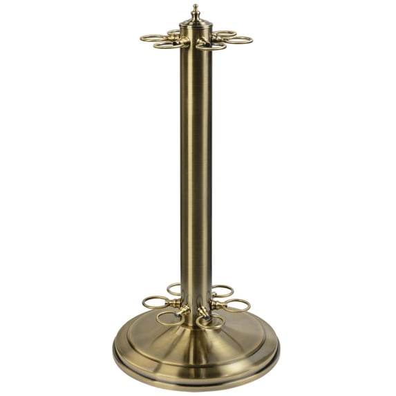 24"H POOL CUE HOLDER-ANTIQUE BRASS