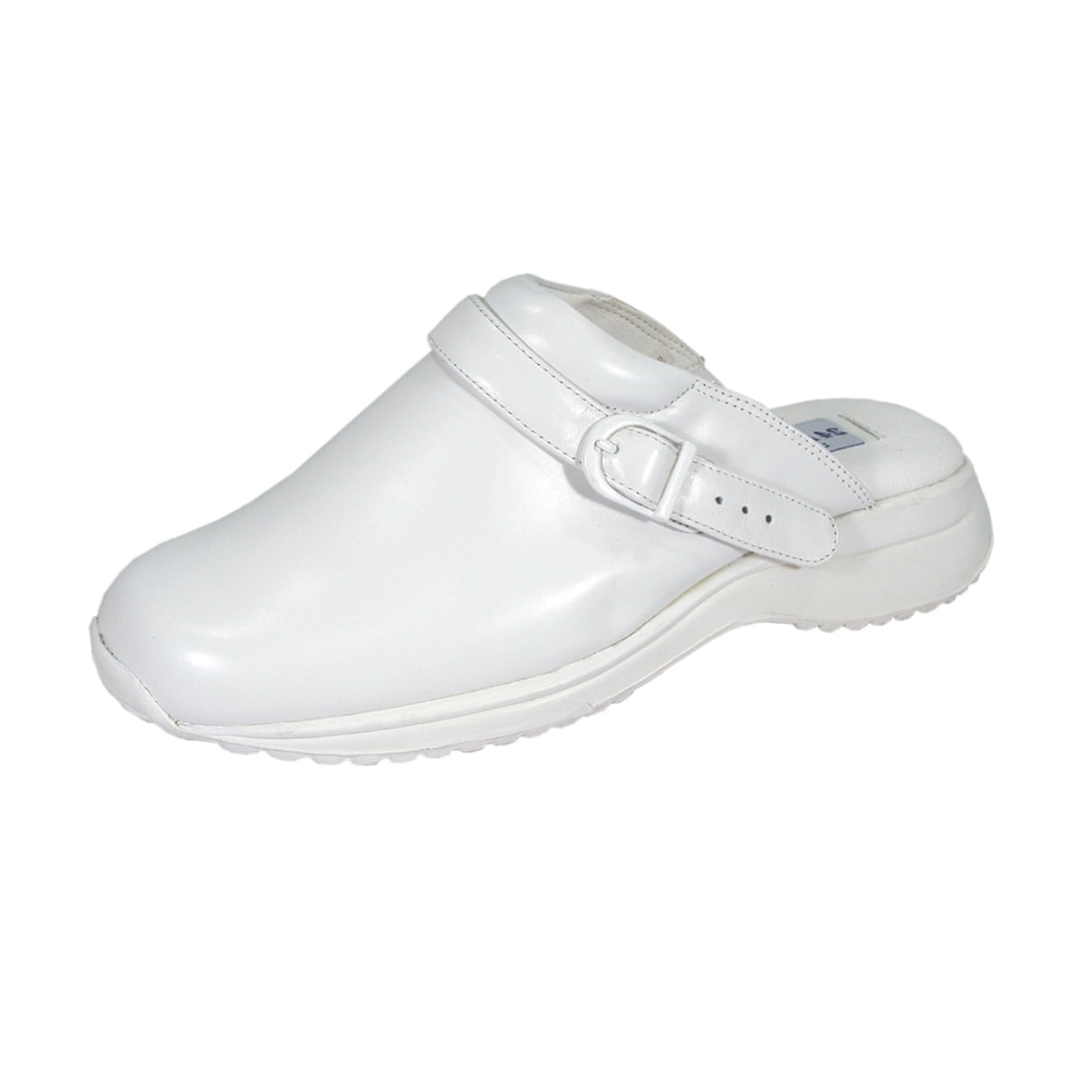 24 HOUR COMFORT Agnes Wide Width Comfort Shoes For Work and Casual Attire WHITE 7.5