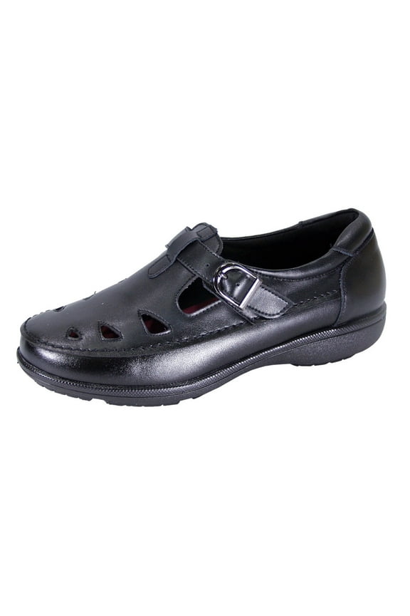 24 HOUR COMFORT Annette Women's Wide Width Leather Loafers