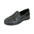 thumbnail image 1 of 24 HOUR COMFORT Annie Wide Width Professional Sleek Shoe BLACK 11, 1 of 7