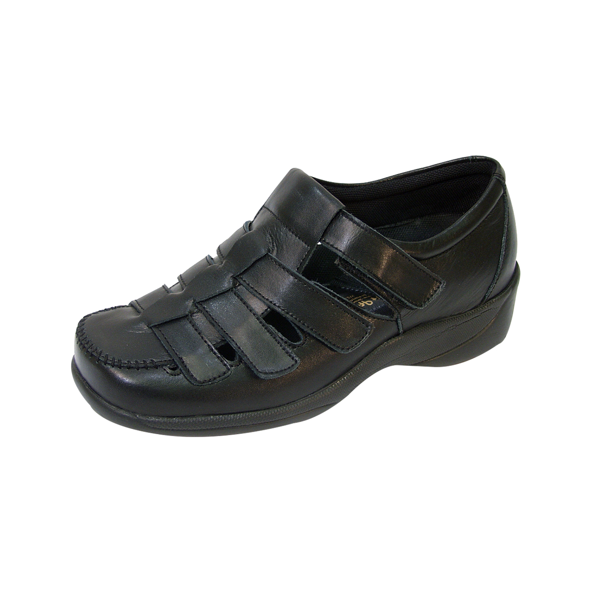 24 HOUR COMFORT Audrey Wide Width Comfort Shoes For Work and Casual Attire BLACK 6 - image 1 of 6