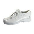 thumbnail image 1 of 24 HOUR COMFORT Caprice Wide Width Leather Lace-Up Shoes WHITE 5.5, 1 of 6