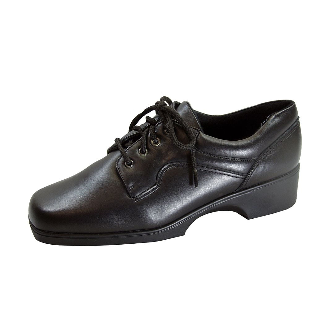 24 HOUR COMFORT Cherie Women's Wide Width Leather Lace-Up Oxford Shoes ...