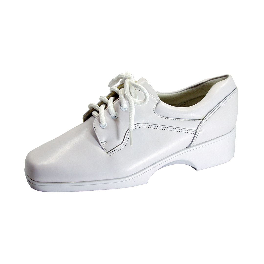 White leather shop oxford shoes womens