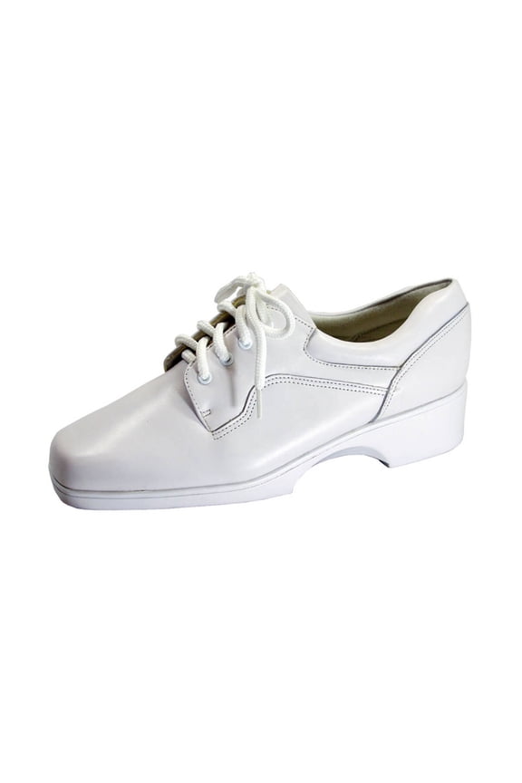 Cherie Women's Wide Width Leather Oxfords