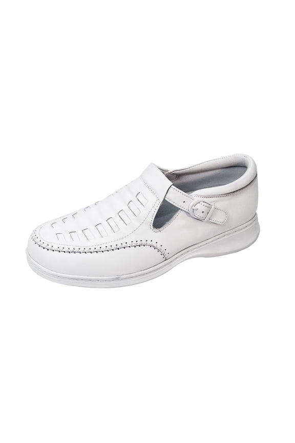 Chloe Wide Width Professional Sleek Shoe WHITE 12