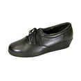 thumbnail image 1 of 24 HOUR COMFORT Debbie Wide Width Comfort Shoes For Work and Casual Attire BLACK 10, 1 of 6